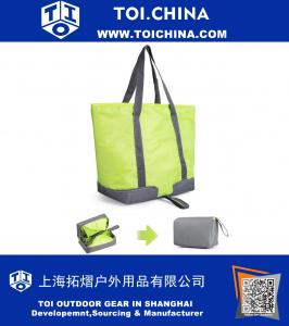 Изолированный открытый пикник Tote Cooler Lunch Bag Складная сумка для бакалейных товаров