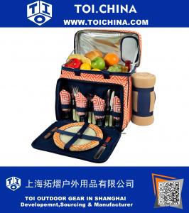 Insulated Picnic Cooler With Blanket