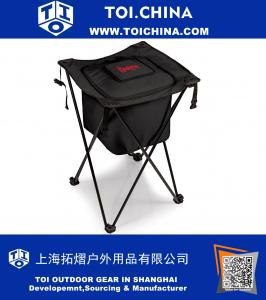 Insulated Portable Cooler with Integrated Legs