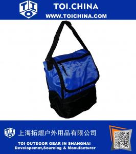 Insulated Water Resistant Lunch Bag Cooler Tote with Bottom Compartment