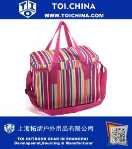 Изолированный кулер-холодильник Tote Zipper, обеденный холодильник Сумки LunchPouch, цветной кулер Сумка для пикника Наружные мероприятия, рыбалка, кемпинг