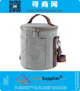 Insulation Lunch Bag Picnic Cooler Bag Lunch Box Container with Shoulder Strap