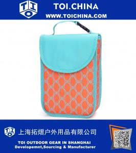 Маленькая сумка для курящего ящика для детей, может зажиматься на рюкзаки, тотализаторы, коляски, оранжевые