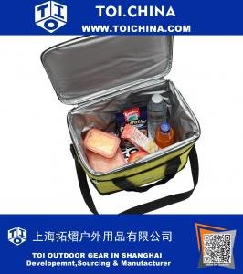 Große isolierte Kühltasche, Lunch Bag, Lunch Box, 13L Picknick Lunch Cooler Einkaufstasche mit Reißverschluss