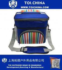 Große isolierte Lunch Bag 14.5L Soft Kühltasche wiederverwendbare Lunch Box Tote Bag für Männer, Frauen, Erwachsene, Kinder, verstellbarer Schultergurt, Outdoor-Reise-Picknick-Tasche