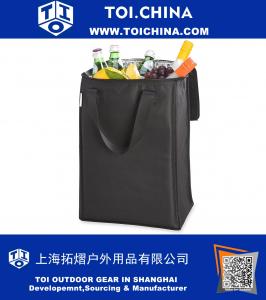 Lightweight, collapsible, zip-top closure, Insulated Shopping Bag