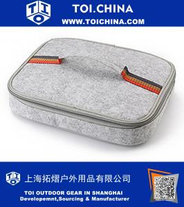 Lunch Bag Camping bag Blankets, insulated bags, lunch boxes, bags, square, portable zippers, lunch bags, student portable, rice bag, easy pack aluminium foil