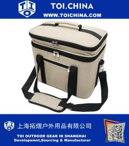 Lunch Bag Insulated, 15L große Kühlbox Handtasche, Essen Einkaufstasche