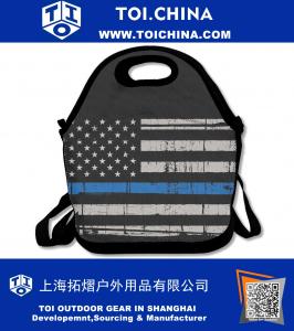 Lunch Box Bag Almoço Tote Lunch Holder Com Alça Ajustável Para Crianças E Adultos Para A Escola de Piquenique Escritório de Viagem Ao Ar Livre Da Escola