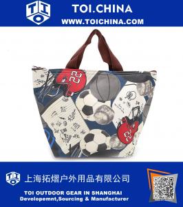 Обеденный ящик с водонепроницаемой изоляцией для переноски Tote Lunch Bag Thermal Cooler для пикника, работы, школы