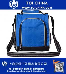 Lunch boxes For Kids Shoulder Strap Blue Reusable Bags for Boys Girls