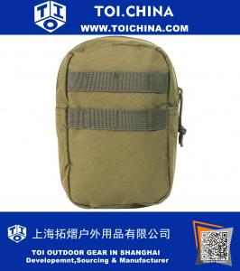 Bolso accesorio MOLLE, compatible con MOLLE y PALS, equipo táctico, bolsa multiusos