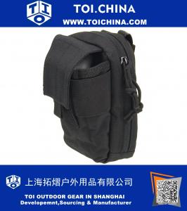 MOLLE Tech Pouch - Padded Multiple Pocket Media Pouch for Cameras, Phones, iPods and Other Electronics