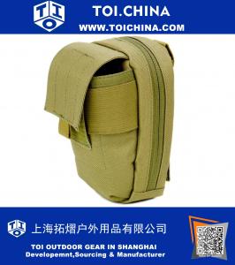 MOLLE Tech Pouch - Bolsa de Mídia de Bolso Múltipla para Câmeras, Celulares, iPods e Outras Eletrônicas