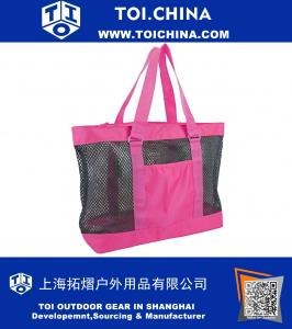 Mesh Tote Beach Bag