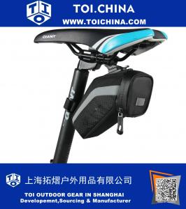 Bicicleta de montaña Saddle Seatpost Bag Bike Seat Pack Bicicleta Bolsa de asiento trasero Fixed Gear