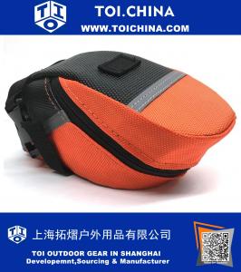 
Ao ar livre da bicicleta da bicicleta ciclismo alforje cauda traseira bolsa strap-on saco de armazenamento de assento
