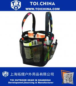 Outdoor Quick Dry Mesh Shower Accessories Tote With Double Handles