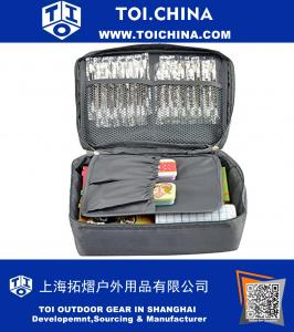 Открытый Travel First Aid Kit Bag Home Небольшая медицинская коробка Комплект для аварийного выживания Лечение Наружная кемпинговая сумка