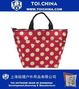 Oxford Cloth Insulated Lunch Bag Reusable Lunch Box Tote Bag Cooler Bag Lunch Box Package