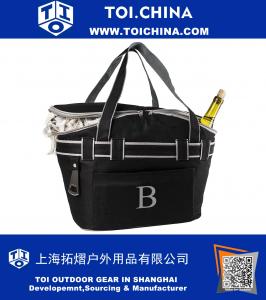 Kişiselleştirilmiş Katlanabilir Piknik Sepeti Soğutucu Tote Bag