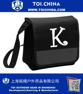 Personnalisé sac à lunch personnalisé imprimé monogramme épaule Lunchbox Cooler