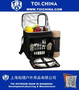 Picnic Cooler For Two with Blanket