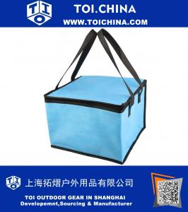 Picnic Travel Square Food Drink Milk Fruit Holder Warm Cooler Storage Tote Bag