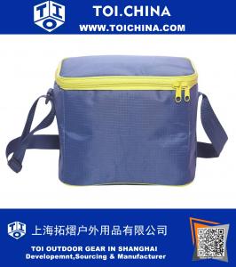 Portable Isolierte Cooler Lunch Bag Wasserdicht Heat-geschweißte EVA Gepolsterte PE-Schaum mit Schultergurt Dual Reißverschluss für Picnics Beach Camping