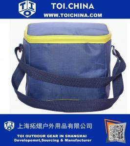 Portable Isolierte Cooler Lunch Bag Wasserdicht Heat-geschweißte EVA Gepolsterte PE-Schaum mit Schultergurt Dual Reißverschluss für Picnics Beach Camping