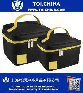 Reusable Insulated Lunch Box-Cooler Bag Set