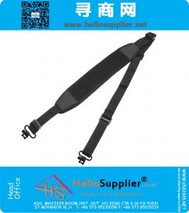 Tüfek Sling - Mil-Spec Fırdöndüler ile Sling, Dayanıklı Streç Neopren Ped, Uzunluk Ayarlayıcı, Taktik Omuz Askısı Silah Sling, Avcılık için Mükemmel, Taktik Çekim