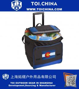 Rolling Cooler Colorado Flag Rolling Insulated Bags