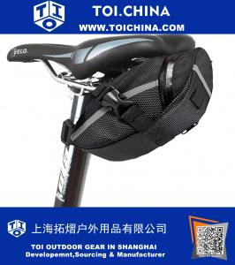 Saco de sela, saco de bicicleta assento saco de ciclismo de estrada de montanha, adequado para a maioria dos tipos de bicicletas