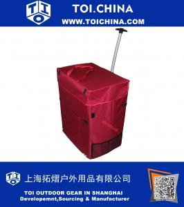 Умная корзина Красная роликовая многоцелевая складная корзина для корзин Скрапбукинг Сумка для прачечных