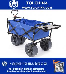 Deportes Heavy Duty Plegable Plegable Todo Terreno Utility Wagon Beach Cart