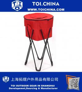 Standing Ice Cooler with Carry Bag