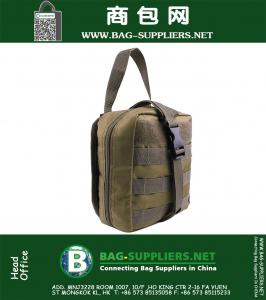 Tactical MOLLE Bolsa de primeros auxilios EMT Paquete de cintura médica EDC Primeros auxilios militares Bolsa de bolsa IFAK Utility para exteriores Excursionismo en el camping
