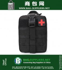 Tactical MOLLE Rip-Away Kit de primeros auxilios EMT Pouch Outdoor Emergency Pack Medic Bag, Tactical Survival para acampar, ir de excursión, pescar y viajar