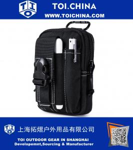 Sac de taille tactique Molle Pouch EDC Utility Gadget avec porte-téléphone cellulaire Holster Holder