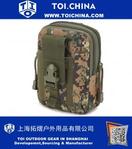 Tactical Bolsa, Nylon Militar Repelente de Água Tático Saco Da Cintura Bolsas Molle Clipe de Telefone Celular Cinto Clipe Holster Utilitário EDC Gadget Ao Ar Livre Da Engrenagem com Telefone Celular Coldre Titular