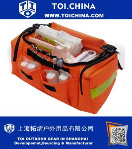 Trauma Kit Packed In Orange Bag