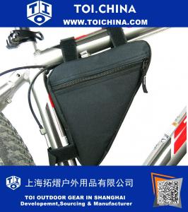 Triángulo de bicicleta Bolsa de bicicleta Bolsa de marco de bicicleta Bicicleta Tubo superior Bolsa de esquina de ciclismo Bajo asiento Bolsa de tubo superior Triángulo Pack Bicicleta para aire libre