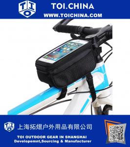 Водонепроницаемый Велоспорт Pack Велосипед Top Tube Frame Bag