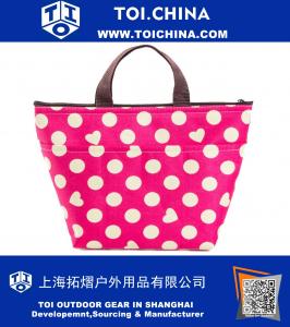 Waterproof Picnic Insulated Fashion Lunch Cooler Tote Bag Travel Zipper Organizer Box