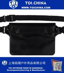 Waterproof Pouch Bag Case with Waist Strap for Beach, Swimming, Boating, Fishing, Camping