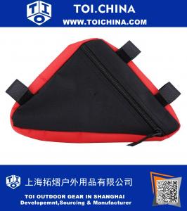 Imperméable à l'eau Triangle Sac De Vélo Pour Cyclisme Vélo Avant Tube Sac Vélo Avant Pochette Accessoires