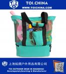 Mesh Beach Tote Bag with Insulated Picnic Cooler