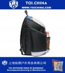 Cooler Backpack Made of Heavy Duty 1680D Tear Resistent Fabric, High Density Thick Foam Insulation, Heat Sealed Removable Thick Peva Liner, Large Padded Pockets and Strong Zippers and Stitching