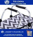 Insulated Picnic Basket – Strong Aluminum Frame – Collapsible Design for Easy Storage – Take it Camping, Picnicking, Lake Trips, or Family Vacations 